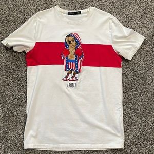 Apollo style teddy t-shirt